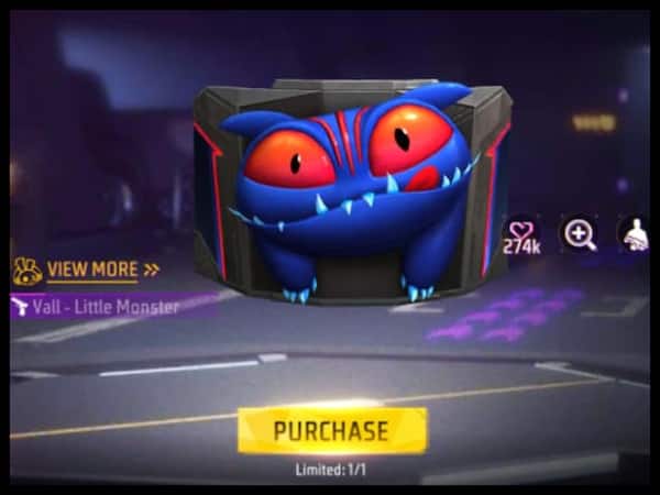 Free Fire Max में Little Monster Gloo Wall Skin करें Claim, आधे Diamonds होंगे खर्च