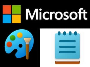 Microsoft Paint और Notepad के आए नए अपडेट, अब मिलेंगे कमाल के AI फीचर्स