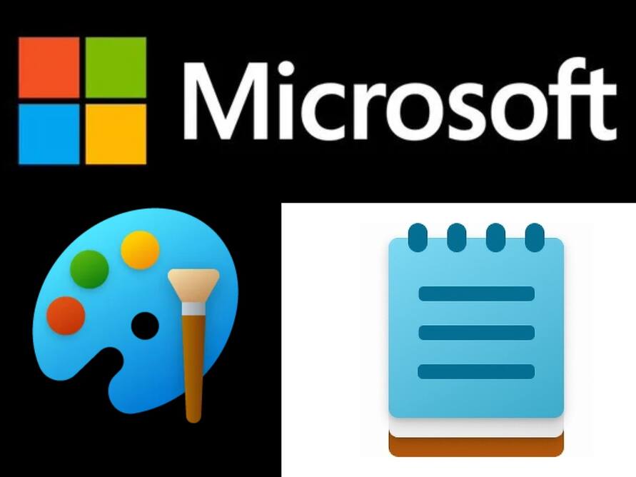 Microsoft Paint और Notepad के आए नए अपडेट, अब मिलेंगे कमाल के AI फीचर्स