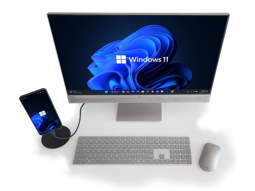 This Android phone tries to replace your laptop by running Windows and Linux