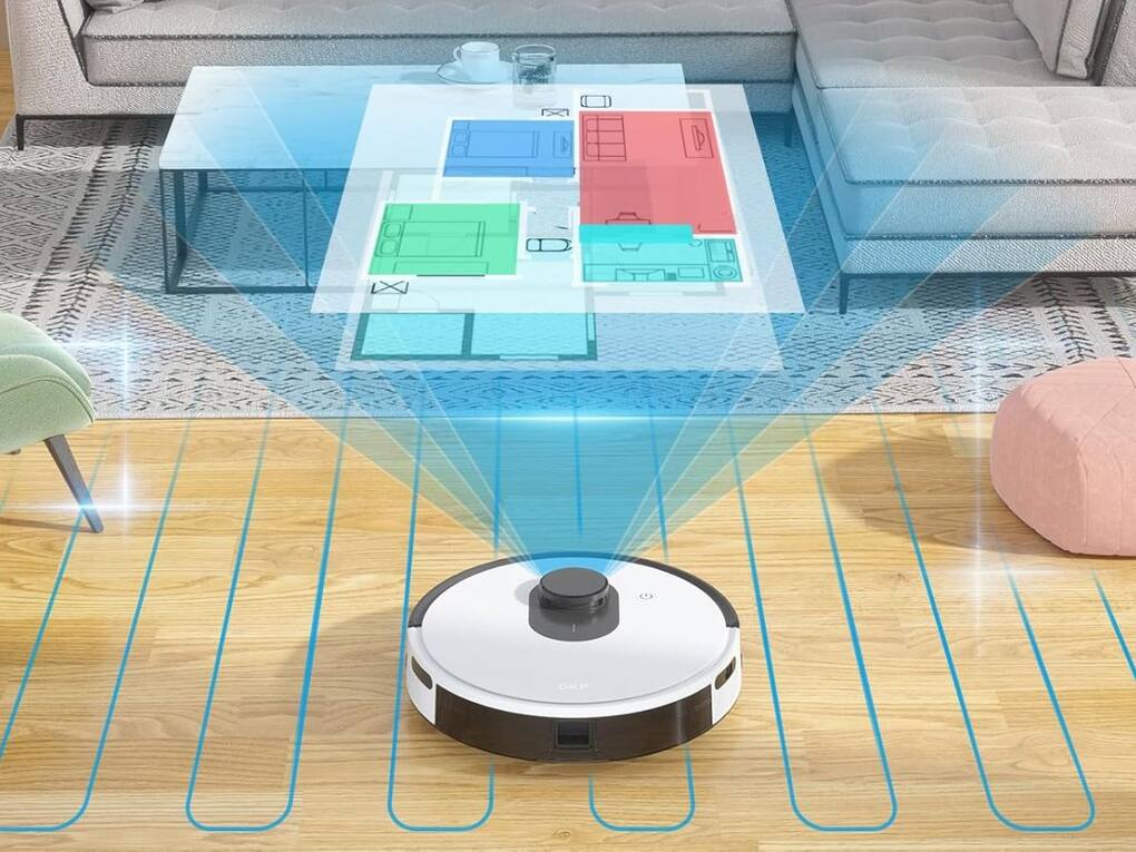 OKP Life Lidar Robot Vacuum Cleaner
