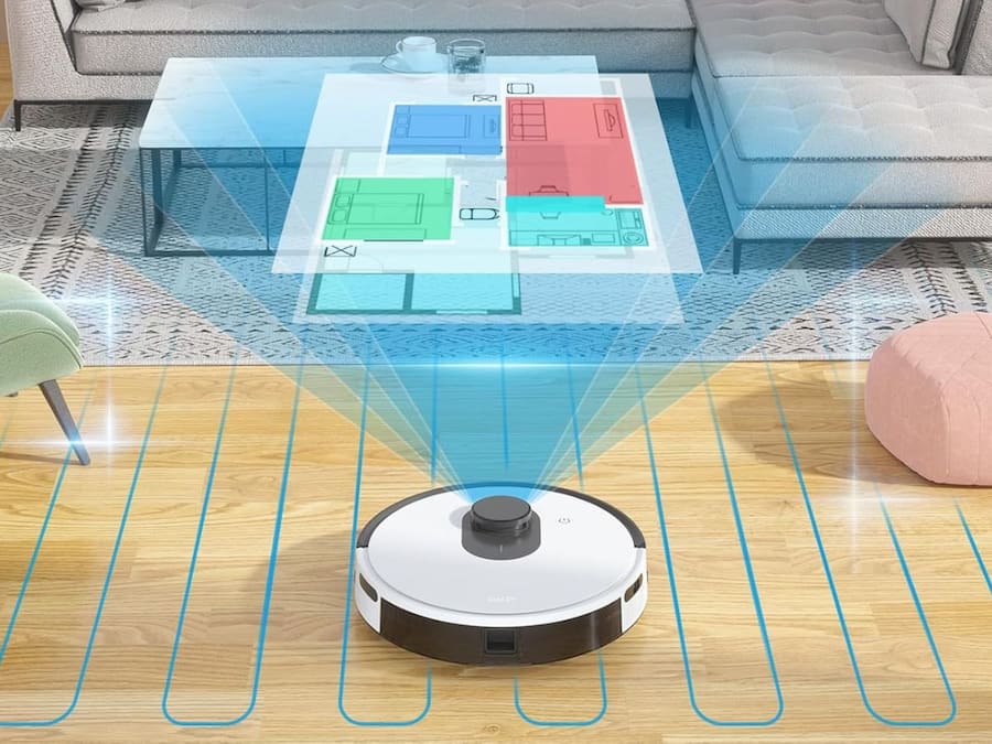 OKP Life Lidar Robot Vacuum Cleaner