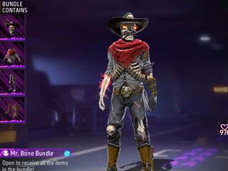 Free Fire Max Daily Special: Flame Wings के साथ आधे दाम में मिल रहा Mr. Bone बंडल, जल्दी करें क्लेम