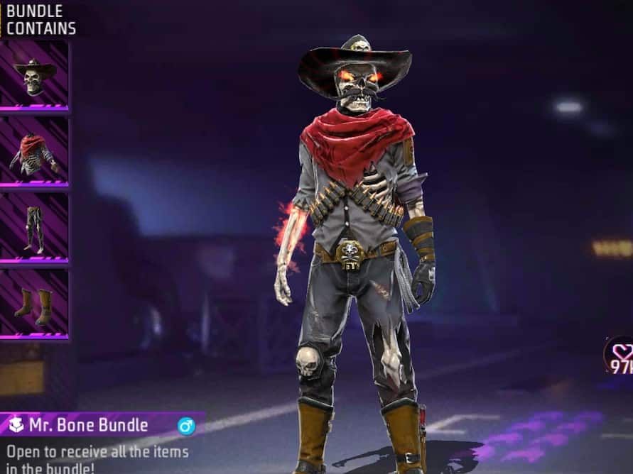 Free Fire Max Daily Special: Flame Wings के साथ आधे दाम में मिल रहा Mr. Bone बंडल, जल्दी करें क्लेम