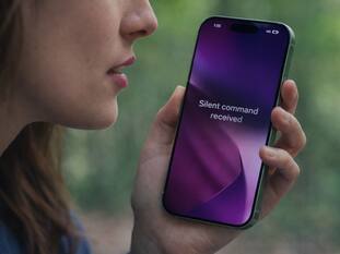 Future iPhones may soon understand your whispered or silent commands