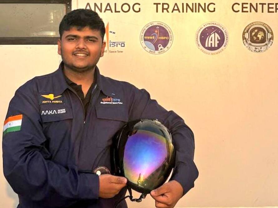 Meet Aditya Pandya: The teen who built and tested his own lunar simulation