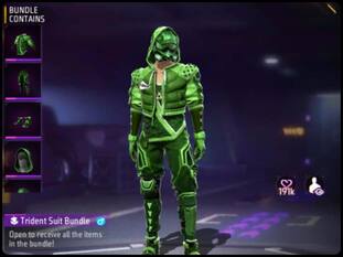 Free Fire Max में Trident Suit Bundle पाने का मौका, Daily Special सेक्शन हुआ अपडेट