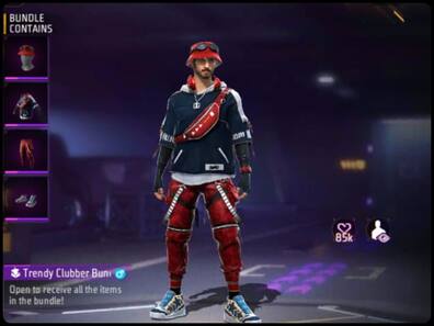 Free Fire Max में Trendy Clubber Bundle को आधे Diamonds में पाएं, डेली स्पेशल लाया मौका
