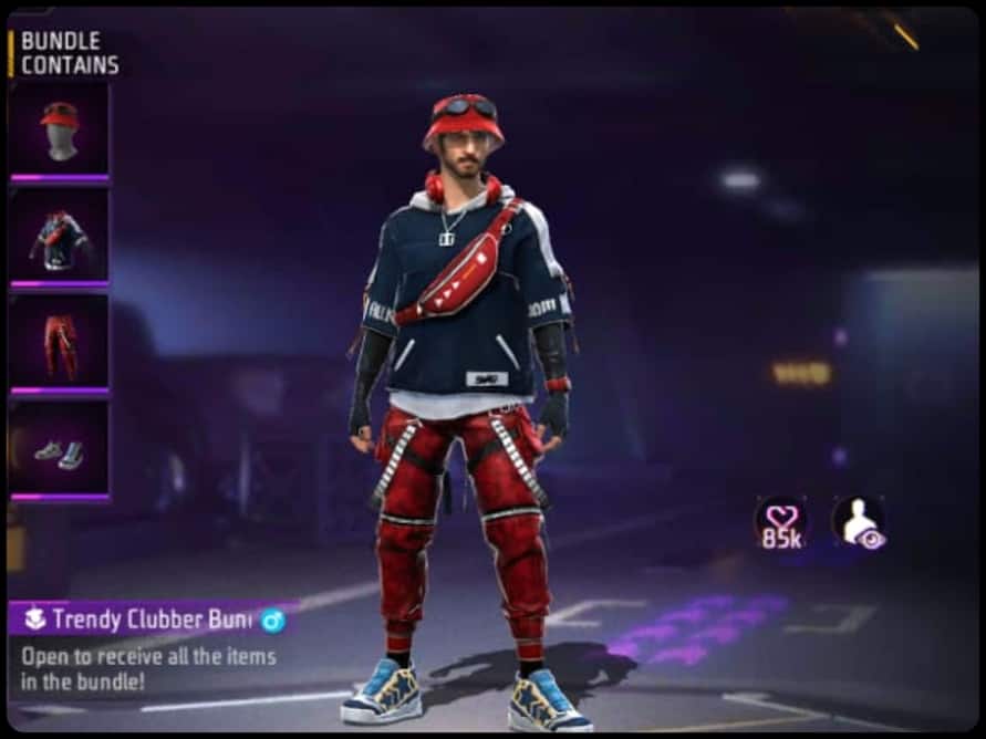 Free Fire Max में Trendy Clubber Bundle को आधे Diamonds में पाएं, डेली स्पेशल लाया मौका
