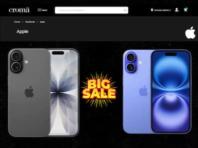 Croma की Everything Apple Sale शुरू, iPhone 17 और iPhone 16 पर जबरदस्त डिस्काउंट