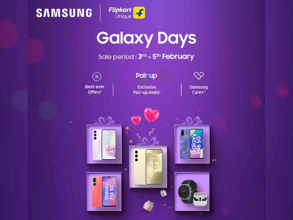 Samsung Galaxy Days sale on Flipkart