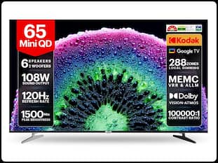 Kodak ने 65 इंच स्क्रीन वाला Mini QD TV भारत में किया लॉन्च, 6 स्पीकर के साथ मिलेगा जबरदस्त साउंड