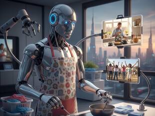 NVIDIA DreamDojo AI teaches robots using human videos