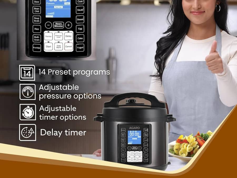 AGARO Imperial Electric Pressure Cooker