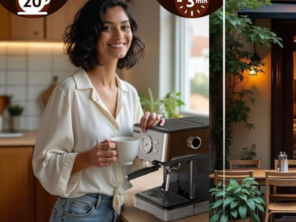 AGARO Imperial Espresso Coffee Maker