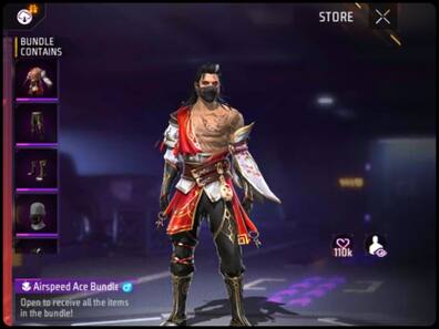 Free Fire Max में Airspeed Ace Bundle पाने का मौका, हाफ Diamonds में करें Claim