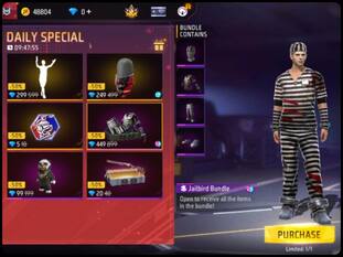 Free Fire Max में आज पाएं Jailbird Bundle, आपके कैरेक्टर को मिलेगा यूनिक लुक