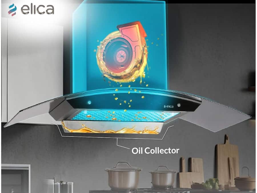 Elica 90 cm 1350 m3hr