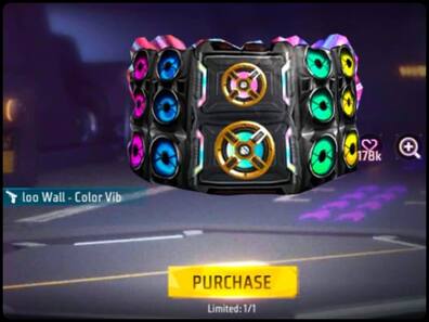 Free Fire Max में Color Vibe ग्लू वॉल स्किन पाने का मौका, Daily Special हो गया अपडेट