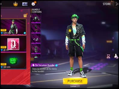 Free Fire Max में On Vacation Bundle पाने का मौका, Daily Special सेक्शन से करें Claim