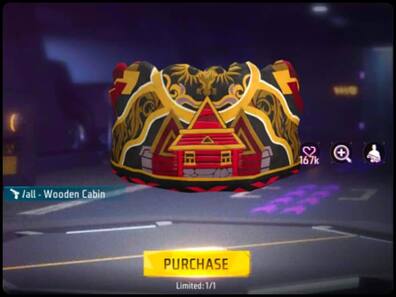 Free Fire Max में Wooden Cabin ग्लू वॉल स्किन करें Claim, Daily Special लाया मौका
