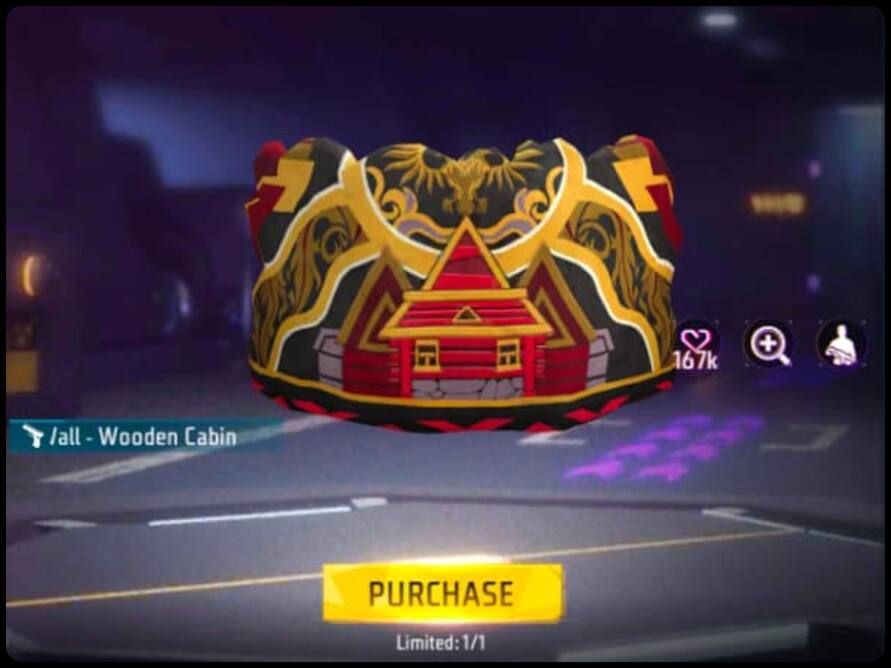 Free Fire Max में Wooden Cabin ग्लू वॉल स्किन करें Claim, Daily Special लाया मौका