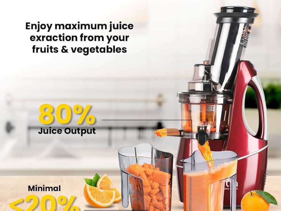 Hestia Nutri-Max Cold Press Slow Juicer