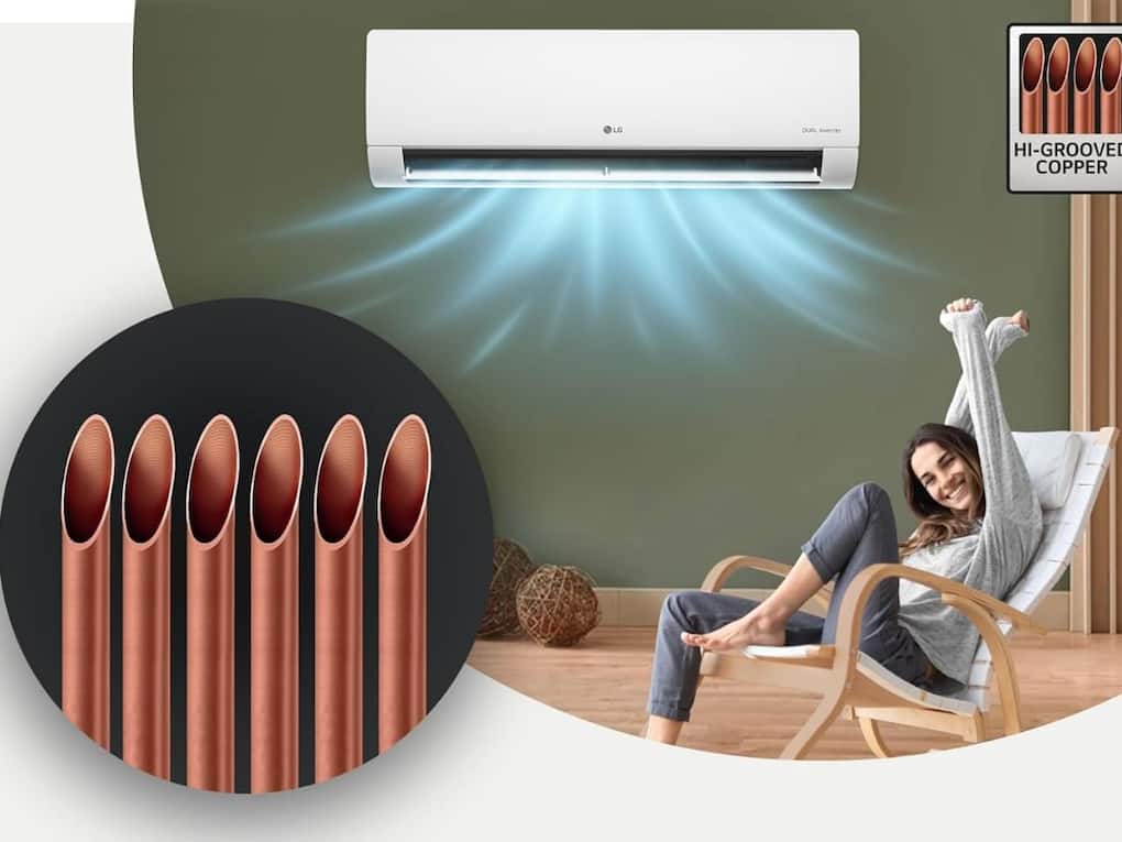 LG 1 Ton 5 Star DUAL Inverter