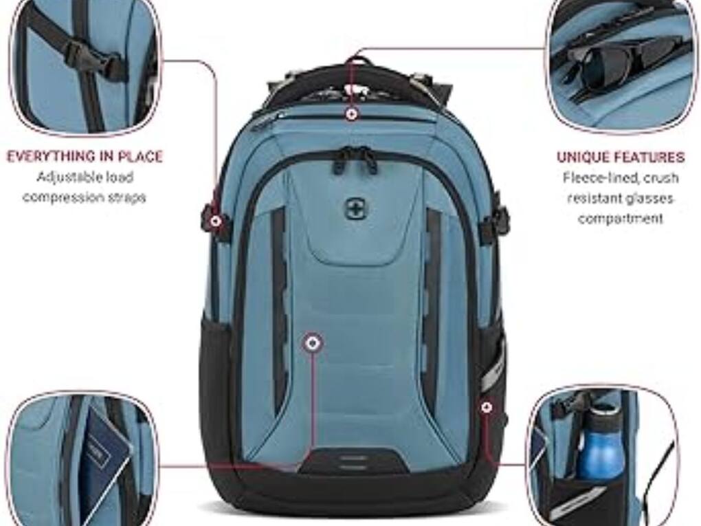 SwissGear 5358 USB ScanSmart Laptop Backpack