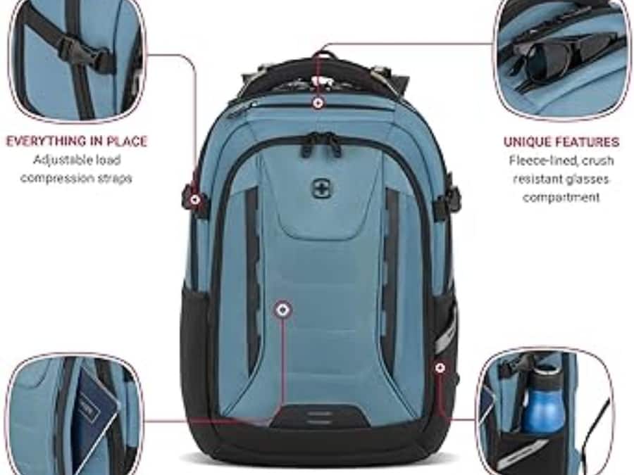SwissGear 5358 USB ScanSmart Laptop Backpack