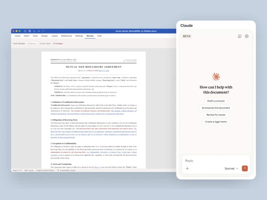 Anthropic’s Claude AI comes to Microsoft Word: What it can do inside documents