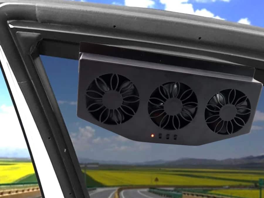 Drumstone Triple Exhaust Car Fan