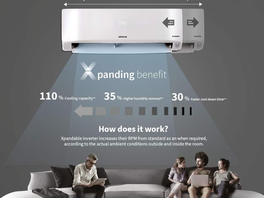 Hitachi-1-Ton-5-Star