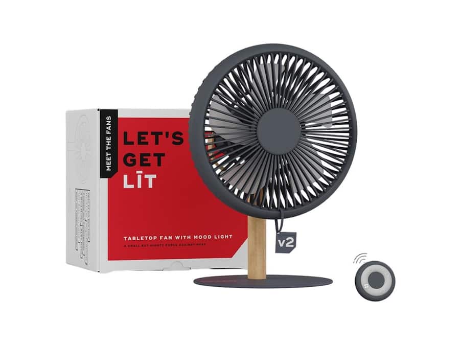 NUUK LIT v2 Cordless Rechargeable Table Fan