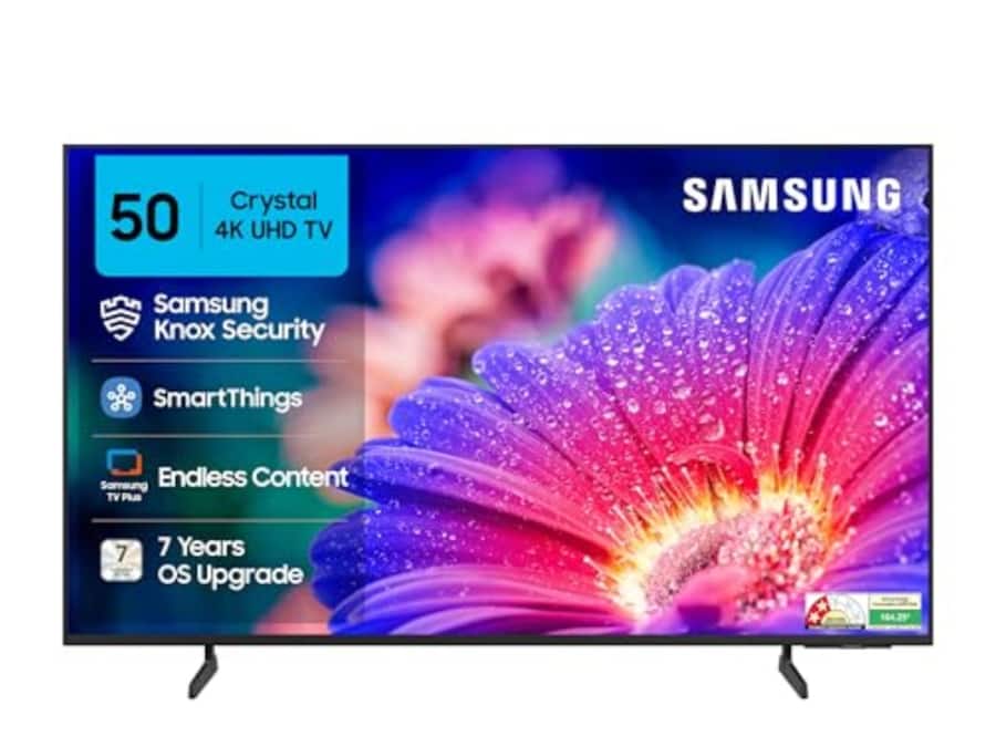 Samsung 125 cm 50 inches Crystal 4K Vista Ultra HD Smart LED TV