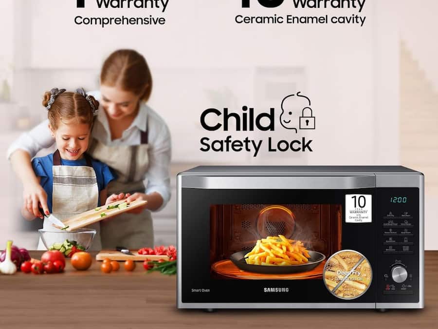 Samsung 32L, Slim Fry, Convection Microwave