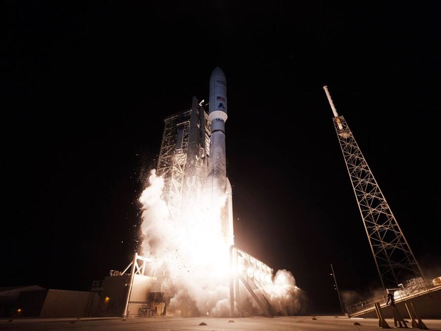 ULA Atlas V rocket sends 29 Amazon satellites into orbit in one of its heaviest missions