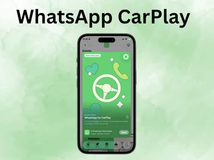 WhatsApp CarPlay app released: How iOS users can send messages and make calls safely while driving