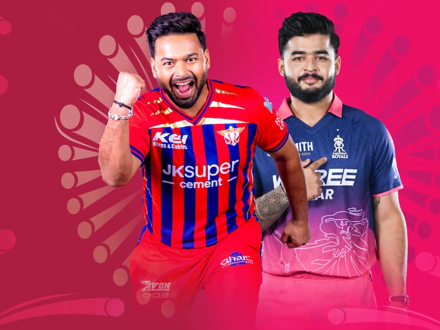 Lucknow Super Giants vs Rajasthan Royals IPL 2026: How to watch, time, and venue details