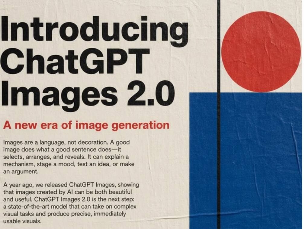ChatGPT Images 2.0 launched: New AI image model with better realism and accuracy