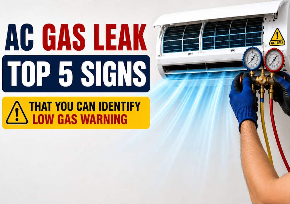 AC की Gas हो गई है खत्म, इन 5 संकेतों से पहचाने