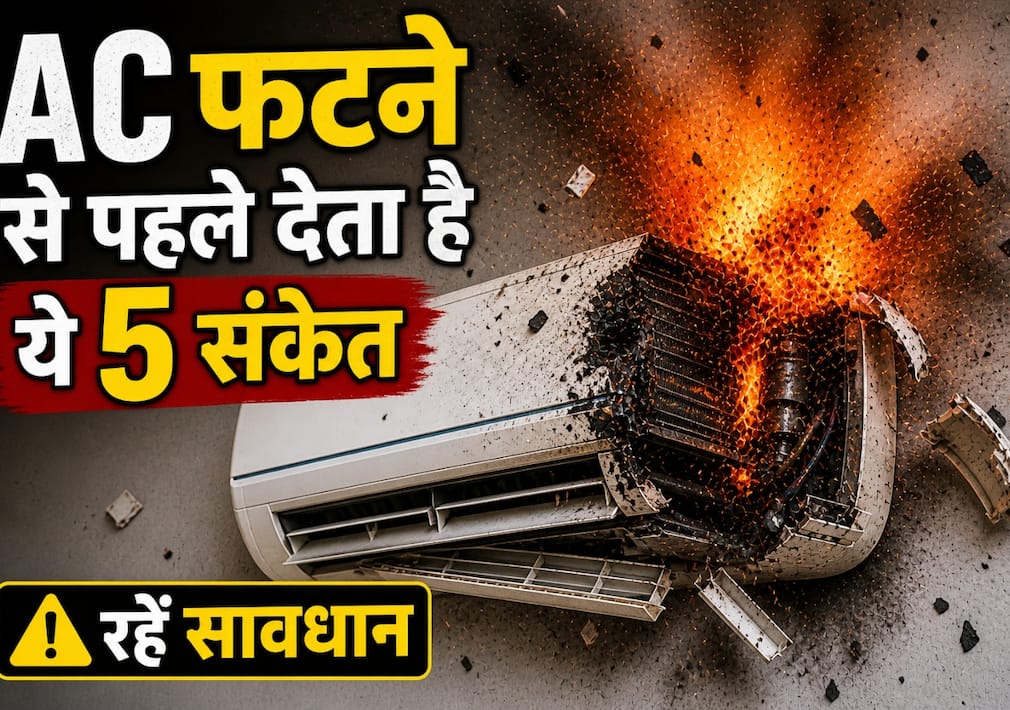 AC Blast Warning Signs: AC फटने से पहले देता है ये 5 संकेत, इग्नोर किया तो हो सकता है बड़ा हादसा!