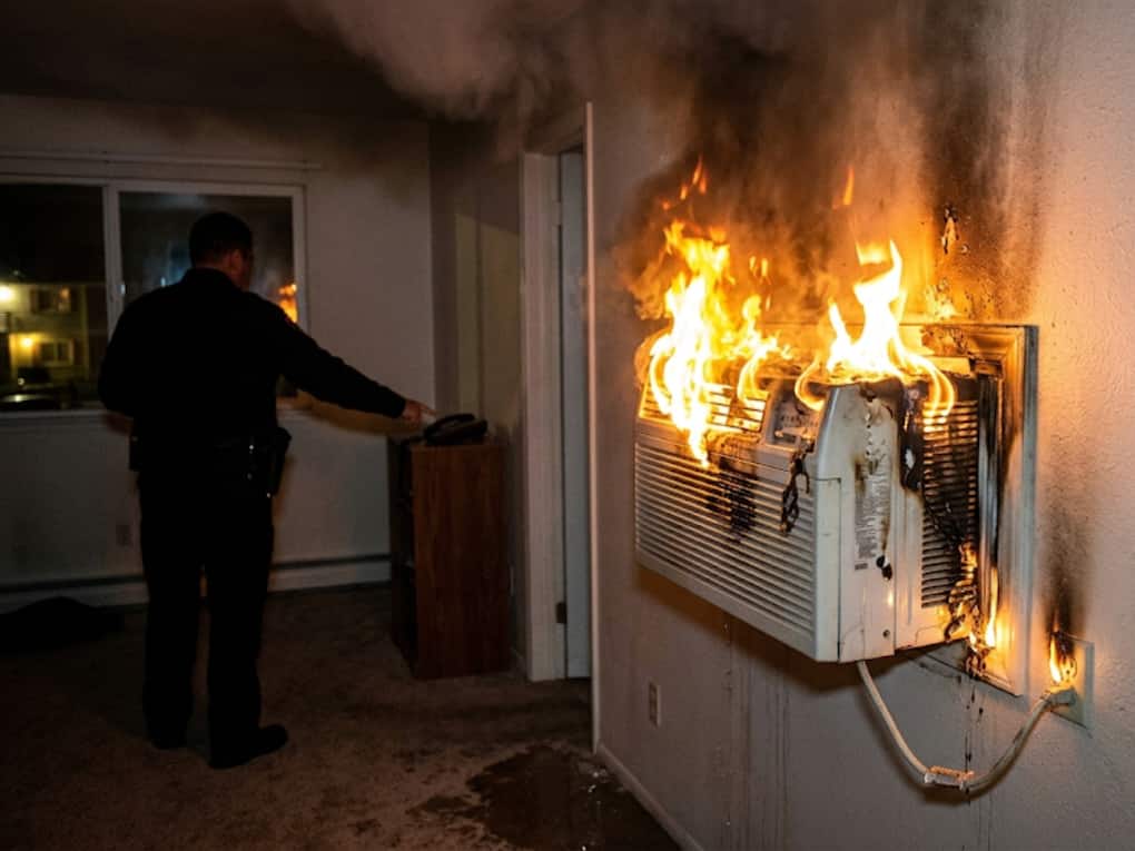 AC fire