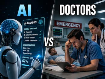 AI vs Doctors: Harvard Study shows 67% accuracy in emergency trials