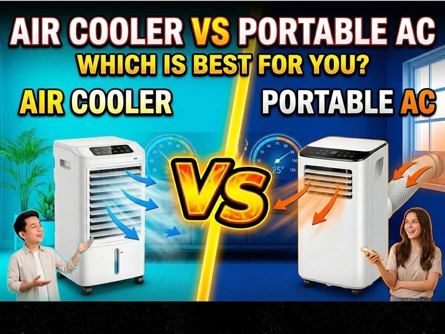 Air Cooler खरीदें या Portable AC, कौन-सा रहेगा घर के लिए परफेक्ट, जान लें फर्क!