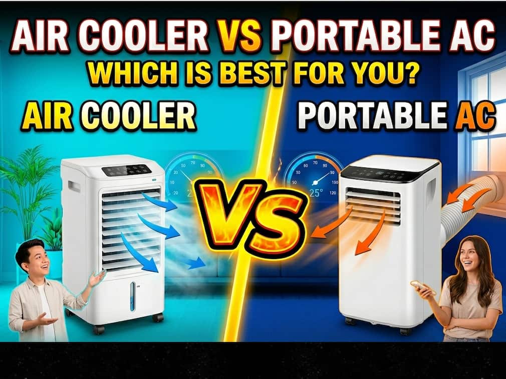 Air Cooler खरीदें या Portable AC, कौन-सा रहेगा घर के लिए परफेक्ट, जान लें फर्क!