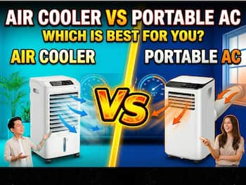Air Cooler खरीदें या Portable AC, कौन-सा रहेगा घर के लिए परफेक्ट, जान लें फर्क!