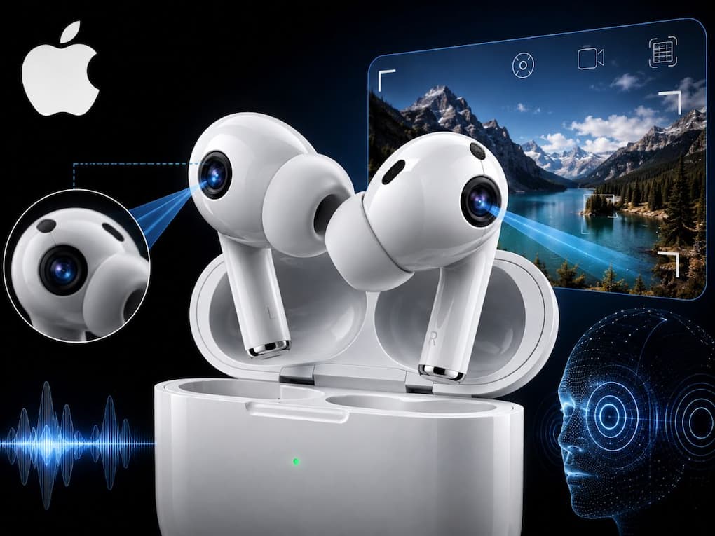 Apple AirPods with cameras