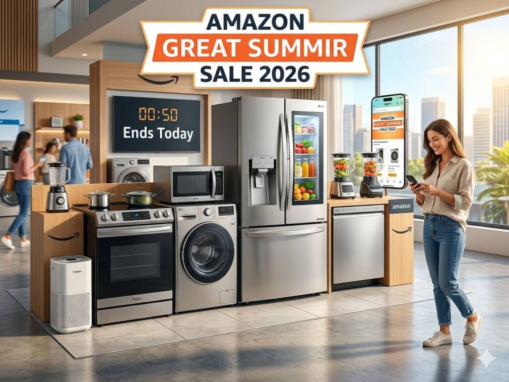 Amazon Great Summer Sale ends today: Last chance to grab appliance deals before prices rise