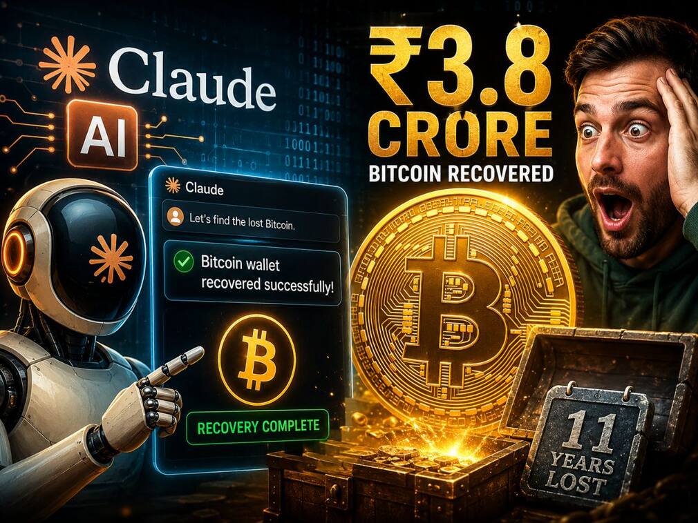 How Claude AI helped recover Rs 3.8 crore Bitcoin lost after a ‘high’ mistake